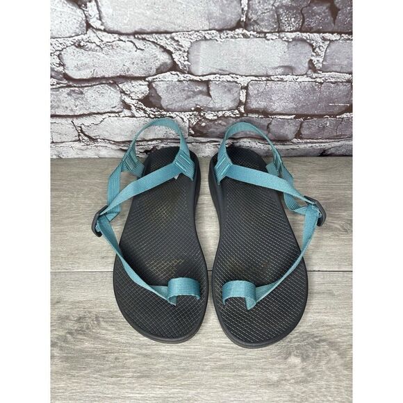 Chaco Bodhi Storm Blue Textile Toe Loop Hiking Sandals Men 12M US/45EU JCH108309 - Picture 7 of 16